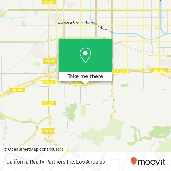 California Realty Partners Inc map
