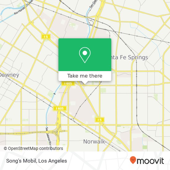 Song's Mobil map