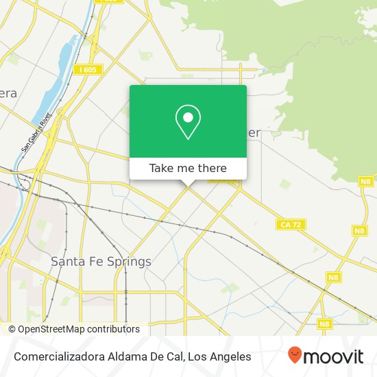 Comercializadora Aldama De Cal map