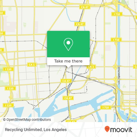 Recycling Unlimited map