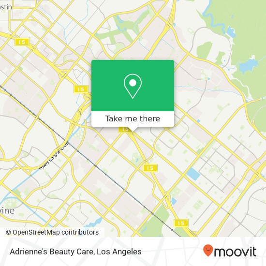 Adrienne's Beauty Care map