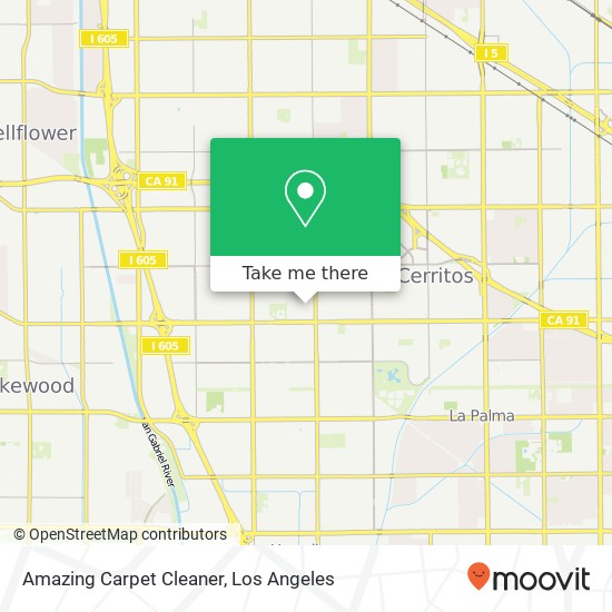Amazing Carpet Cleaner map