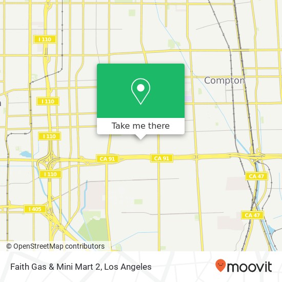 Faith Gas & Mini Mart 2 map