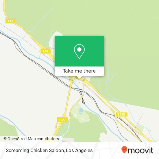 Mapa de Screaming Chicken Saloon