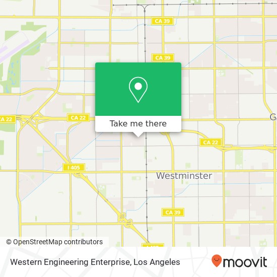 Western Engineering Enterprise map