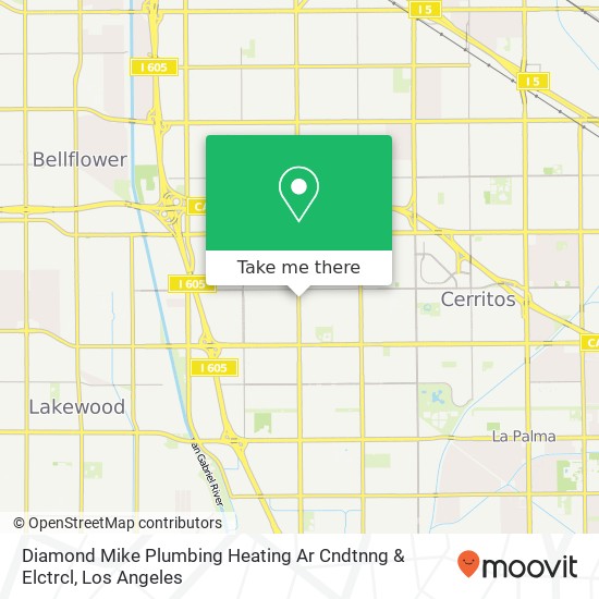 Mapa de Diamond Mike Plumbing Heating Ar Cndtnng & Elctrcl