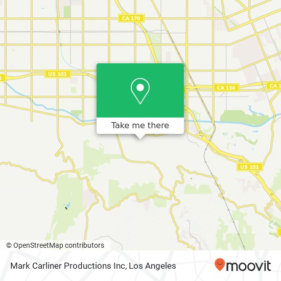 Mapa de Mark Carliner Productions Inc