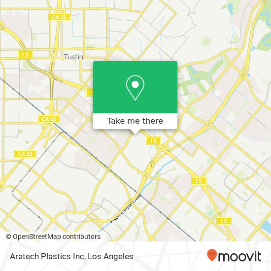 Aratech Plastics Inc map