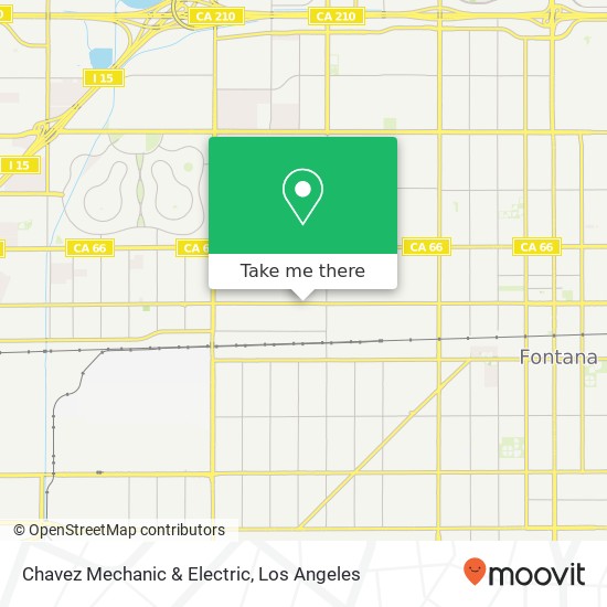 Chavez Mechanic & Electric map