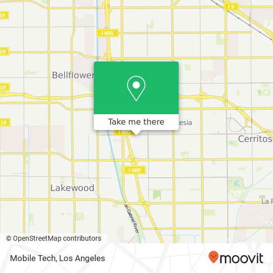 Mobile Tech map