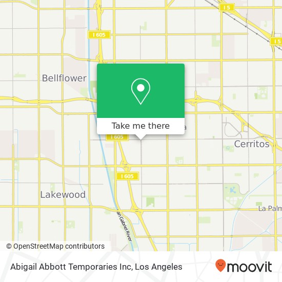 Mapa de Abigail Abbott Temporaries Inc