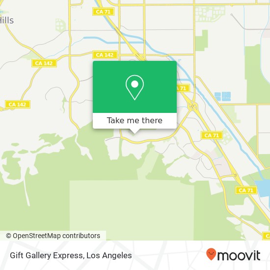 Mapa de Gift Gallery Express