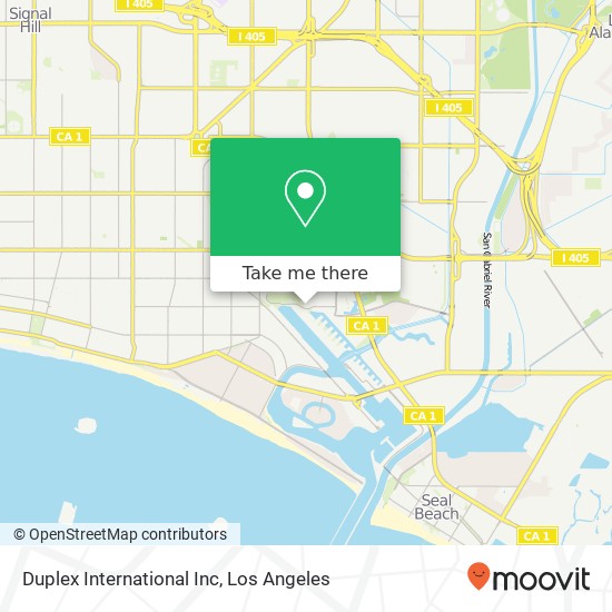 Duplex International Inc map