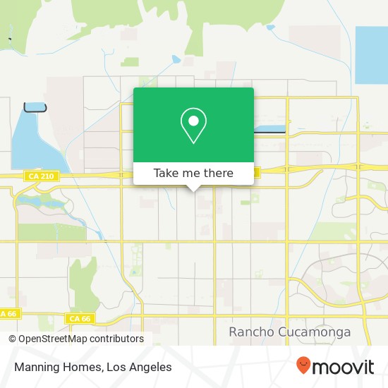 Manning Homes map