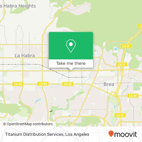 Titanium Distribution Services map