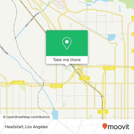 Headstart map
