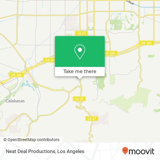Mapa de Neat Deal Productions