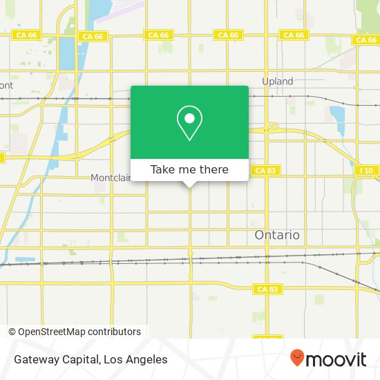 Gateway Capital map