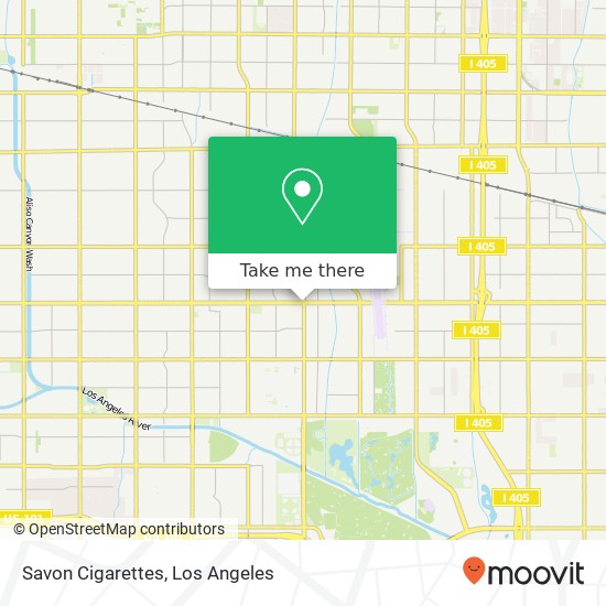 Mapa de Savon Cigarettes