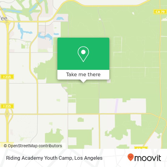 Riding Academy Youth Camp map