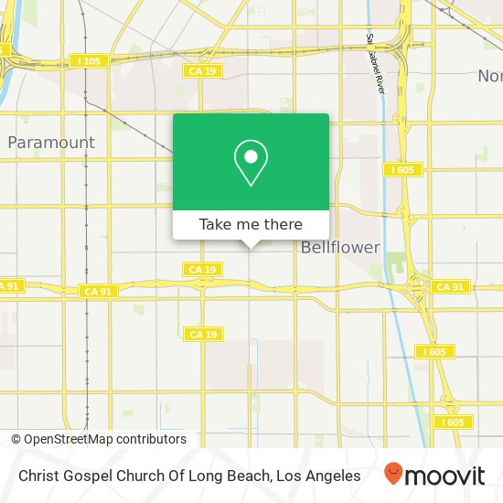 Christ Gospel Church Of Long Beach map