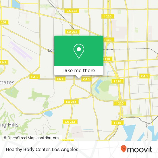 Mapa de Healthy Body Center