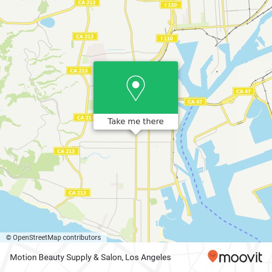 Motion Beauty Supply & Salon map