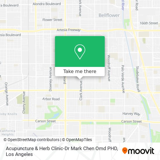 Acupuncture & Herb Clinic-Dr Mark Chen Omd PHD map