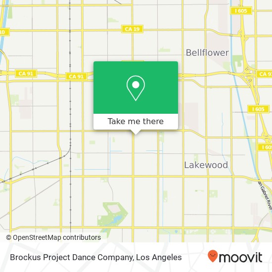 Brockus Project Dance Company map