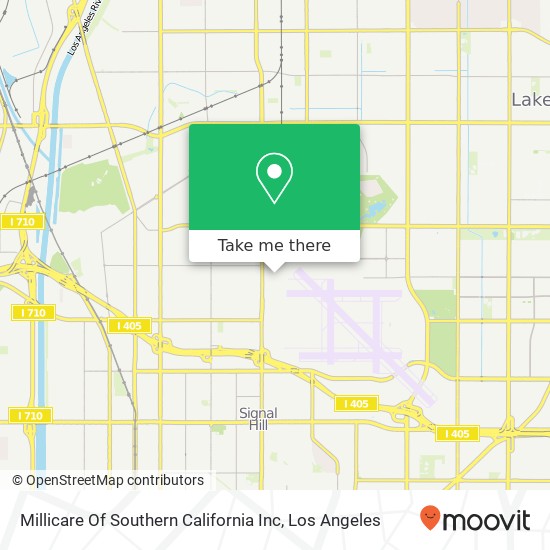 Millicare Of Southern California Inc map