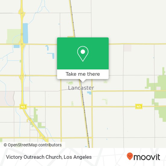 Victory Outreach Church map