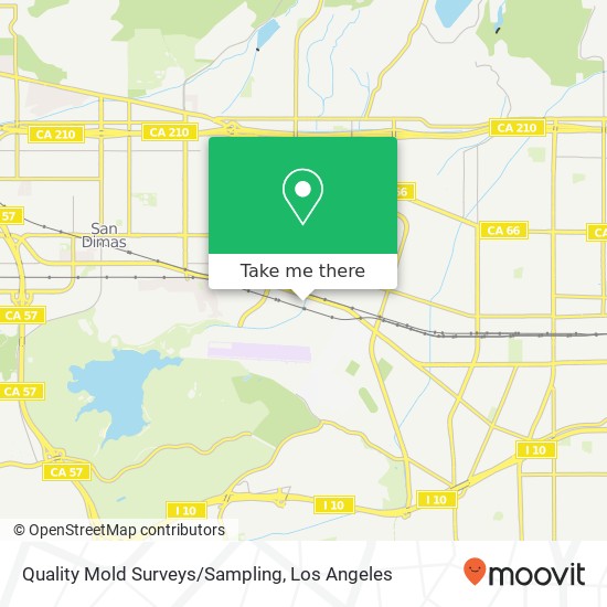 Quality Mold Surveys/Sampling map