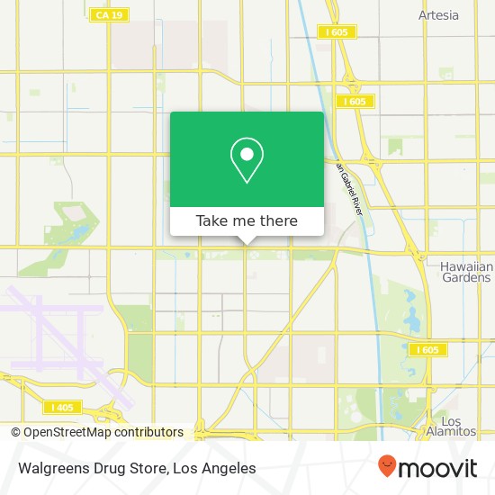 Walgreens Drug Store map