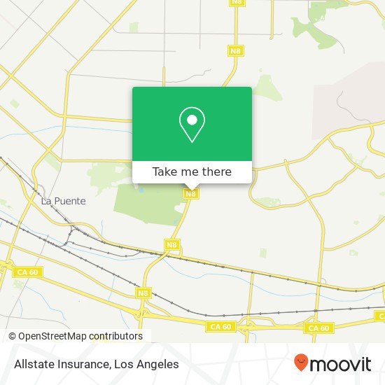 Allstate Insurance map