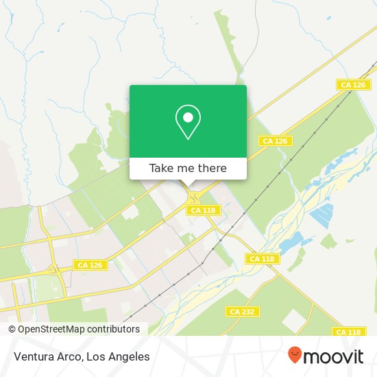 Ventura Arco map