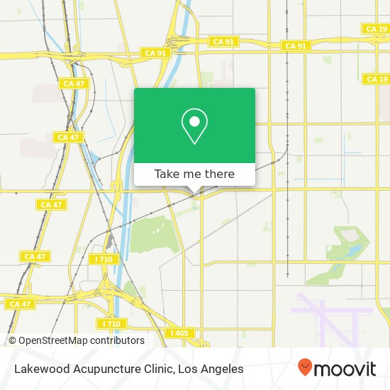 Lakewood Acupuncture Clinic map