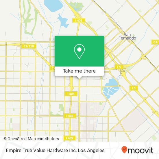 Empire True Value Hardware Inc map