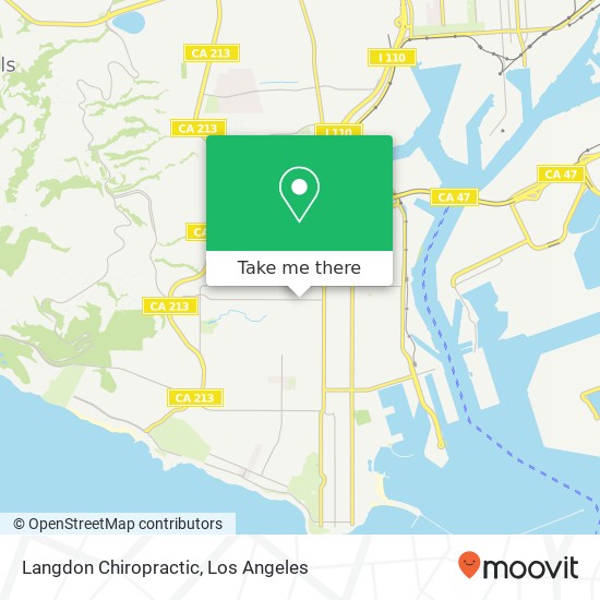 Langdon Chiropractic map