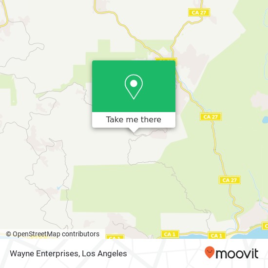 Wayne Enterprises map