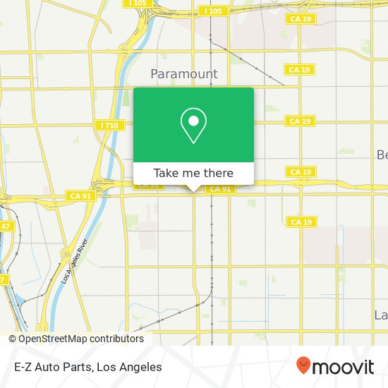 E-Z Auto Parts map