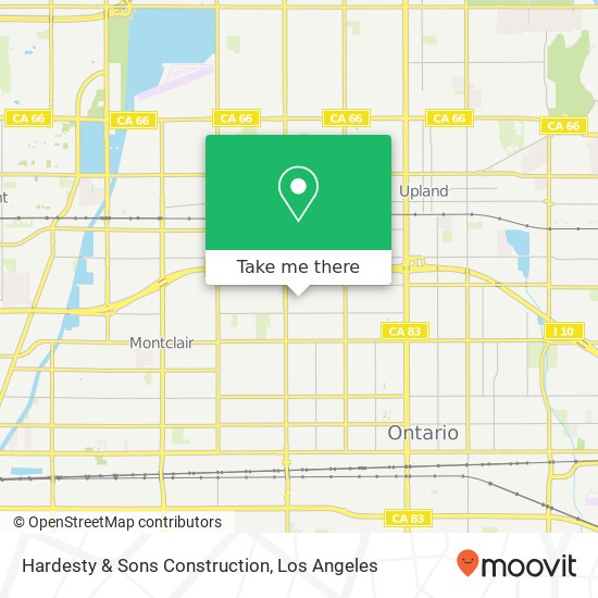 Mapa de Hardesty & Sons Construction