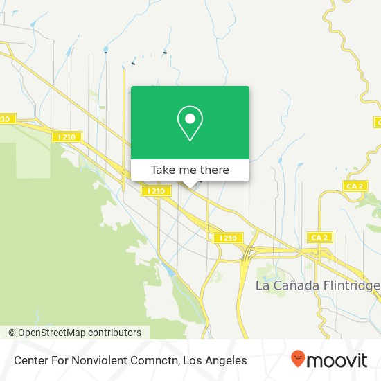 Mapa de Center For Nonviolent Comnctn