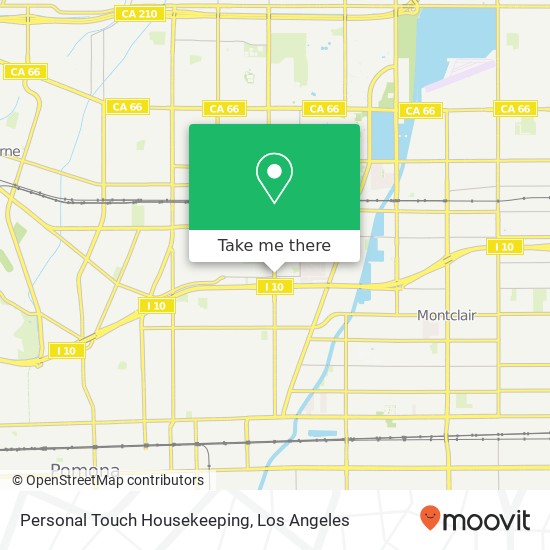 Personal Touch Housekeeping map