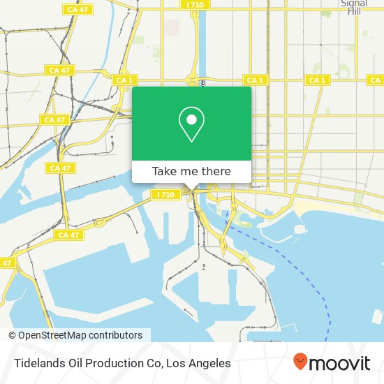 Tidelands Oil Production Co map