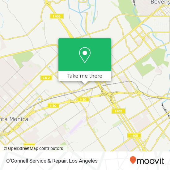 O'Connell Service & Repair map