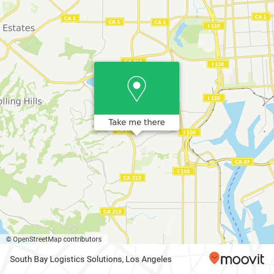 Mapa de South Bay Logistics Solutions