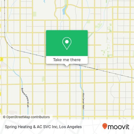 Mapa de Spring Heating & AC SVC Inc