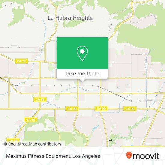 Mapa de Maximus Fitness Equipment