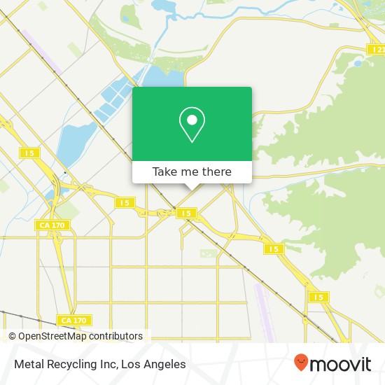 Mapa de Metal Recycling Inc