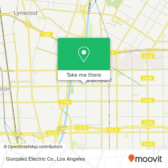 Gonzalez Electric Co. map